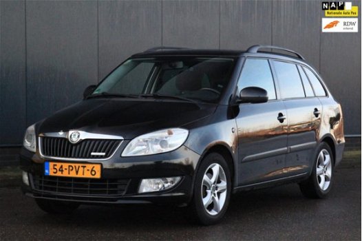 Skoda Fabia Combi - 1.2 TDI Greenline Navigatie/Ecc, Airco/Cruise/Trekhaak/Winterset - 1