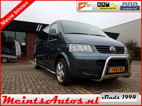 Volkswagen Transporter Multivan - 2.5TDI DC 131Pk L2H1 Dubbele Cabine 2x Zij-schuifdeur - 1