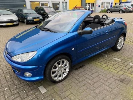 Peugeot 206 CC - 1.6-16V , Zeer nette auto, Diverse Cabrio op voorraad inruil bespreekbaar - 1