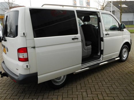 Volkswagen Transporter - 2.0 TDI L1H1 DC Trendline / Cruise / Airco / Navi / Trekhaak / 141Pk - 1