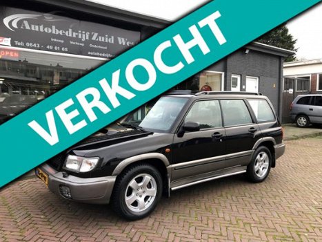 Subaru Forester - 2.0 AWD S-Turbo Leder Pano Cruise Airco Trekhaak Nap - 1