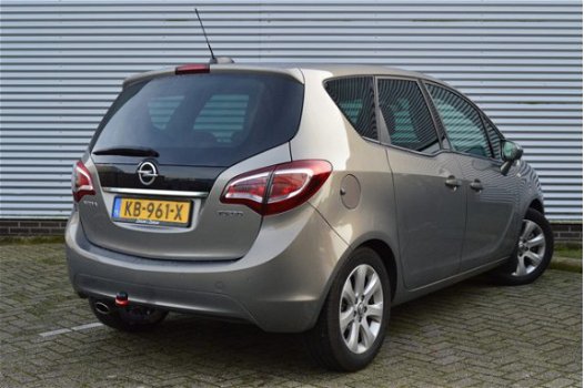 Opel Meriva - 1.4 Turbo Blitz Aut. *Zeer nette auto* 1e eigenaar* Leder* Trekhaak* Navi* Dealer onde - 1