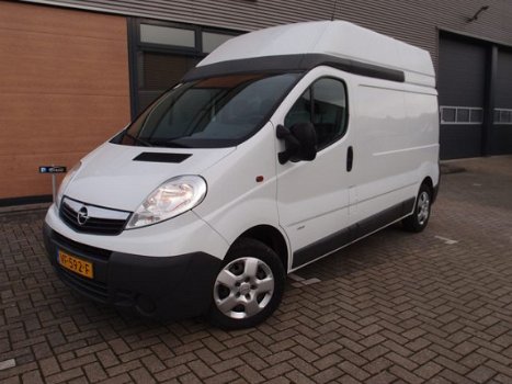 Opel Vivaro - 2.0 CDTI L2H2 73.000km lang hoog 115pk airco nieuwstaat trekhaak 3-pers euro5 - 1