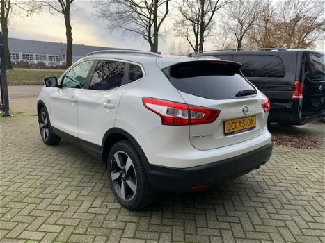 Nissan Qashqai - 1.2 N-Connecta 115 PK Vision Parelmoer wit Navi, Panorama, Standkachel Nieuwstaat T - 1