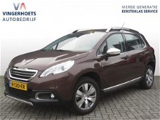 Peugeot 2008 - 1.2 PureTech * Allure * Navigatie * Climate * Cruise * Velgen * Bruin * Vingerhoets;