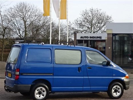 Toyota HiAce - 2.5 4x4 diesel, bj.2003, blauw, airco, 1e eigenaar, APK 10/2020, NAP uitdraai met 167 - 1