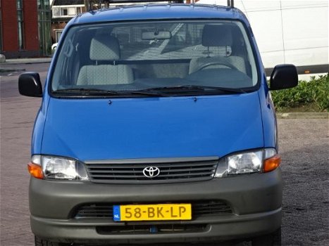 Toyota HiAce - 2.5 4x4 diesel, bj.2003, blauw, airco, 1e eigenaar, APK 10/2020, NAP uitdraai met 167 - 1