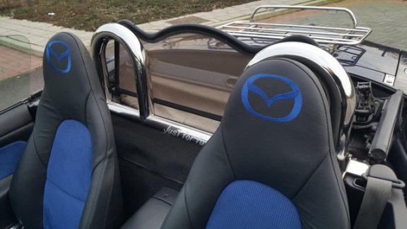 Mazda MX-5 - 1.6i Exclusive IJZONDER MOOIE, AIRCO, WINDSCHERM - 1