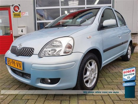 Toyota Yaris - 1.3 VVT-i Blue Airco 5 deurs elektrisch pakket nieuwstaat NAP - 1