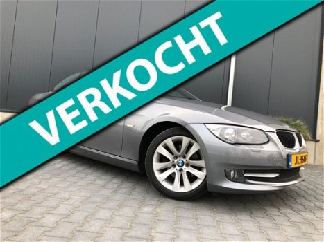 BMW 3-serie Cabrio - 320d High Ex Xenon Facelift Leder Stoelverwarming Cruise control - 1