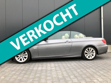 BMW 3-serie Cabrio - 320d High Ex Xenon Facelift Leder Stoelverwarming Cruise control - 1