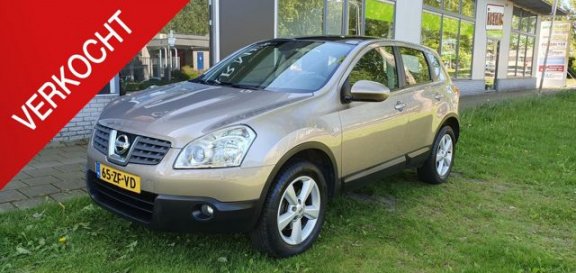 Nissan Qashqai - 2.0 Tekna Pack 1E EIGENAAR AUTOMAAT NAVI KEYLESS PANORAMA BLUETOOTH TREKHAAK NL AUT - 1