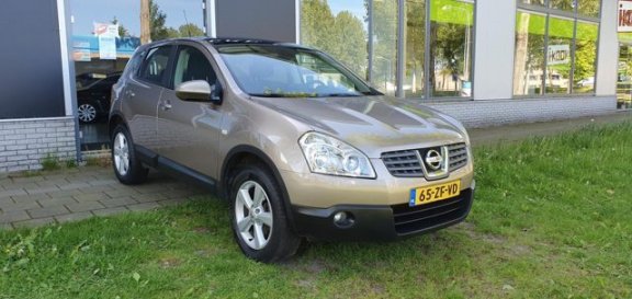 Nissan Qashqai - 2.0 Tekna Pack 1E EIGENAAR AUTOMAAT NAVI KEYLESS PANORAMA BLUETOOTH TREKHAAK NL AUT - 1