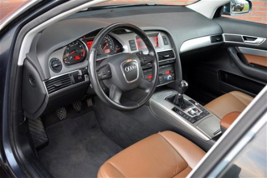 Audi A6 Avant - 2.0 TFSI 170pk Pro Line Business * Cognac Leer * ECC * Navi * Cruise * Stoelverwarmi - 1
