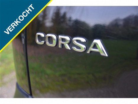 Opel Corsa - 1.2-16V Njoy Zwart Airco Stuurbekrachtiging - 1