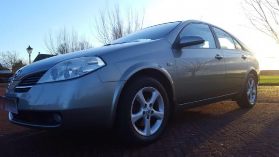 Nissan Primera - 1.8 Business Edition , navi , trekhaak, lage km, dealer onderhouden , mooie auto - 1