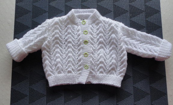 022 Baby's eerste vestje voor ca. maat 56 - Afbeelding 2