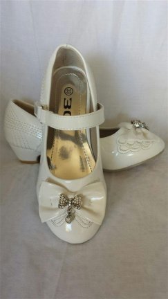 glitter bruidsmeisjes schoenen feest schoenen doop - Afbeelding 3