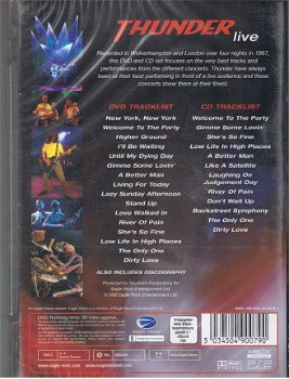 Dvd + cd - Thunder - 2