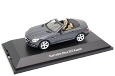 1:43 Schuco Mercedes SLK-Klasse R172 2011 Tenorit Grey Metallic