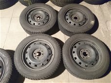 4 Stalen Velgen Alfa 145 146 Fiat Bravo Brava 185/60R14 4x98