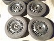 4 Stalen Velgen Vw Polo Seat Ibiza Cordoba 5x100 195/55 R15 - 1 - Thumbnail