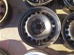 4 Stalen Velgen 5x110 Opel Astra H Meriva B 15 Inch - 2 - Thumbnail