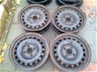 4 Stalen Velgen Opel Corsa D Astra 14 inch 4x100 Wieldoppen - 3 - Thumbnail