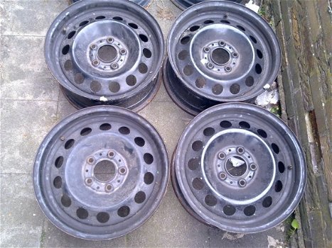 4 Stalen Velgen Bmw 3 Serie 16 Inch E90 E 90 5x120 - 1