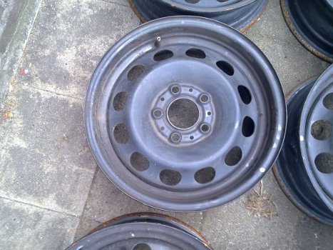 4 Stalen Velgen Bmw 1 Serie 16 Inch E87 E 87 5x120 - 2