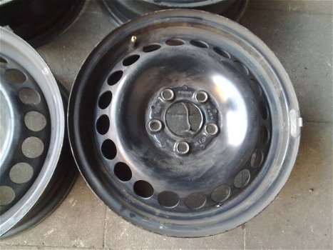 4 Stalen velgen Mercedes Benz W169 W245 A + B klasse 5x112 - 2