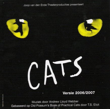 Cats - Versie 2006/2007 - Het Nederlandse Cast Album (CD) met oa Anita Meyer - nr. 1