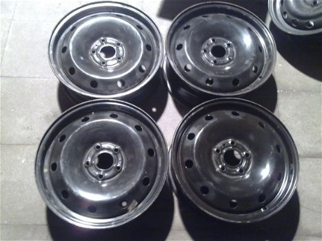 4 Stalen Velgen Renault Laguna 2 16 Inch 5x108 - 1