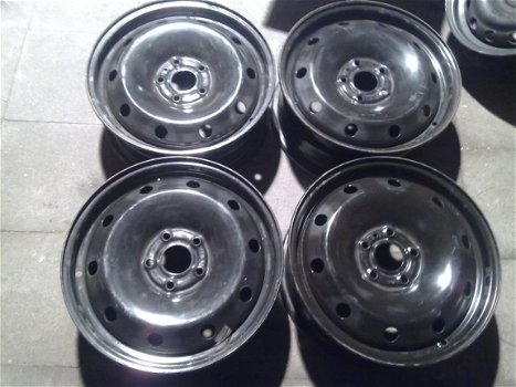 4 Stalen Velgen Renault Laguna 2 16 Inch 5x108 - 3