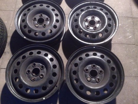 4 Stalen Velgen Vw Sharan T4 Ford Galaxy 16 Inch 5x112 - 3