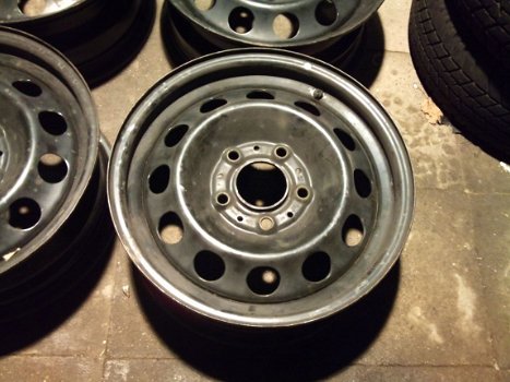 4 Stalen Velgen Bmw E36 E46 Z3 5x120 15 Inch - 2