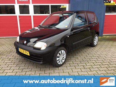 Fiat Seicento - 1.1 S IS EEN LEUKE BEGINNERSAUTO MET EEN NIEUWE APK BIJ AFLEVERING GOEDKOPE BELASTIN - 1