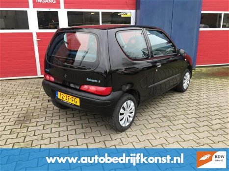 Fiat Seicento - 1.1 S IS EEN LEUKE BEGINNERSAUTO MET EEN NIEUWE APK BIJ AFLEVERING GOEDKOPE BELASTIN - 1