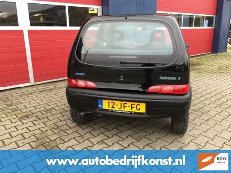 Fiat Seicento - 1.1 S IS EEN LEUKE BEGINNERSAUTO MET EEN NIEUWE APK BIJ AFLEVERING GOEDKOPE BELASTIN - 1