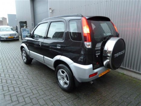 Daihatsu Terios - 1.3 DX Airco/LMV/zeer nette auto/ kleur zwart/zilver - 1