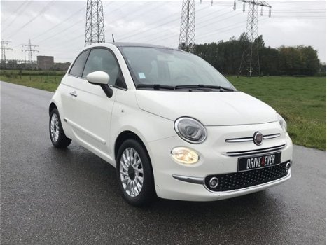 Fiat 500 - 1.2 Lounge 2018 met Pano/Airco/Half leder/Elek pakket - 1