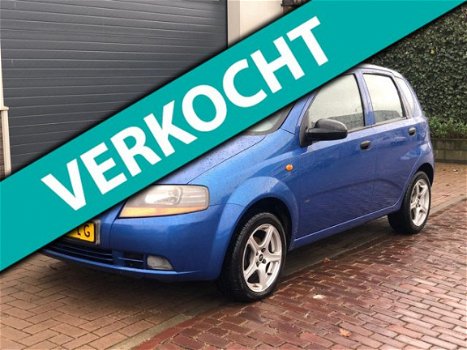 Daewoo Kalos - 1.4 Spirit Airco/LMV/elek.ramen/dealeronderhouden/apk - 1