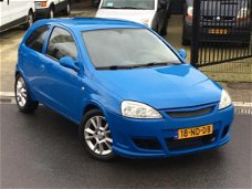 Opel Corsa - 1.2 16V 3D 2003 Blauw 152DKM NAP/16"/Eyecatcher