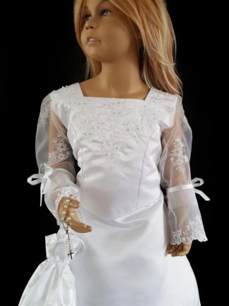 NIEUW communie jurk bruidsmeisje gala jurk prinsessen Lieke - Afbeelding 2