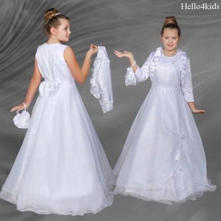 NIEUW communie jurk bruidsmeisje gala jurk prinsessen Lieke - Afbeelding 8