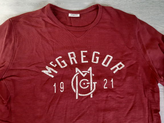 Zgan.rode sweater McGregor - Afbeelding 2