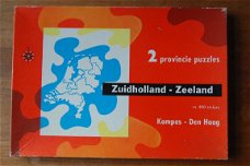 2 provinciepuzzles Zuid-Holland & Zeeland