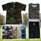 Camouflage Army t-shirts in diversen kleuren - 1 - Thumbnail