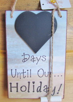 CLAIRE & EEF - DAYS UNTIL OUR.... HOLIDAY - 1