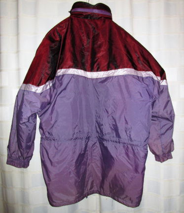 Vlot winterjack bordeauxrood/paars Hummel maat xl/8 A105 - Afbeelding 2